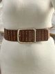 Elastic Belt-Studs/Camel