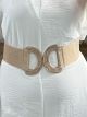 Elastic Belt-Semicircle/RoseGold