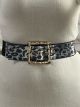 Elastic Belt-Strass/Black
