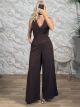 Crep Jumpsuit/Chocolat