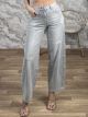 Z-Barrel Denim Pants-365/Light Grey