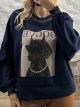 Ton-DOGVE Sweatshirt-12152/Navy Blue