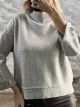 Lil-Golden Button Lurex Sweater-741/Mocca
