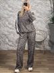 Leopard Stripes Set-20211/Black