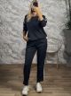 TwoStripes Viscose Set-9012/Grey