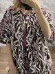 DoubleStripe Zebra Cotton Shirt