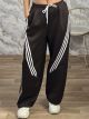 The-Mono Stripped Pants-30115/Chocolat