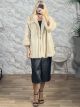 Lok-Eco Furry Coat-248515/Beige
