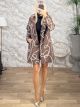 Sar-Textured Coat-1624/Chocolat