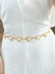 Metallic Belt/Hearts
