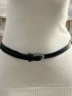 Pants Belt/Oval-Black