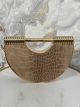 Moon Hand Bag-2673/Beige