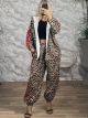 Ste-Leopard Stripes Set-2602/Red Stripes