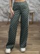 Polka Dot & Stripes Pants/Khaki