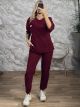 Sar-Cord Set/Burgundy