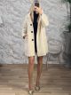 Sar-Textured Coat-1624/Vanilla
