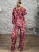 Sar-Multi Velour Pyjamas-3390/N9
