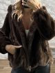 The-Hooded Soft Furry Coat-25212/Chocolat