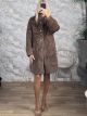 Spi-Furry GoldenButton Coat/Chocolat