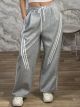 The-Mono Stripped Pants-30115/Grey