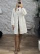 Spi-Furry GoldenButton Coat/Vanilla