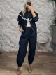 Z-Sar-Casual Set-3839/Navy Blue