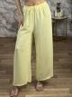 Wide Pants/Yellow