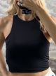Elastic Basic Top-13907/Black