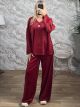 Lil-Velvet Ve Elastic Set-26500/Burgundy