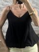 Balloon SpaggetiStraps Top-5005/Black