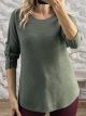 Lil-Soft Touch Sweater-8605/Khaki