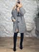 Lok-Hooded JPNS Coat-84207/Grey