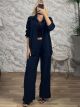 Cords Shirt & Pants Set-36311/Navy Blue