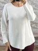 Lil-Soft Touch Sweater-8605/White