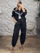 Z-Sar-Casual Set-3839/Black