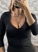 Ton-Lycra Bodysuit-3475/Black