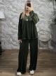 Lil-Velvet Ve Elastic Set-26500/Khaki