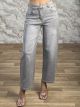 Z-Straight Denim Pants-7329/Grey
