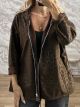 Lil-Matte Leo Cardigan-26533/Chocolat