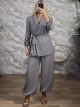 The-WrapBlazer Suit-87211/Grey