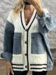Viscose College Cardigan DD-9019/Vanilla
