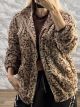 Gyn-Animal Fluffy Cardigan-2010/Chocolat