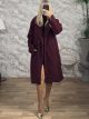 The-Teddy Coat-10253/Burgundy