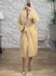 Kun-Mohair Furry Coat-50218/Light Camel