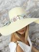 Straw Sun Ribbon Ηat/Ecru