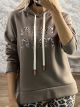 Lnd-Min Leopard Sweatshirt-0659/Mocca