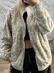 Gyn-Animal Fluffy Cardigan-2010/Vanilla