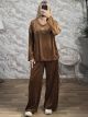 Lil-Velvet Ve Elastic Set-26500/Camel