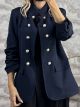 Zoz-Military Blazer-6951/Navy Blue