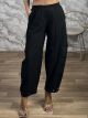 Ton-Office Barrel Pants-26204/Black